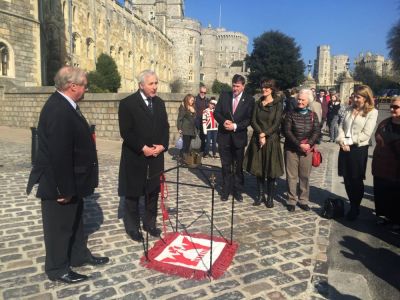Unveiling of The Queens E-II-R Walkway
