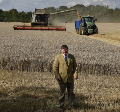 Harvest August 2017 with Colin
