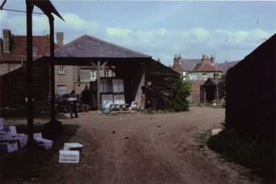 Market Garden Shed Colnbrook Farm now demolished (photos Ralph Rayner)
