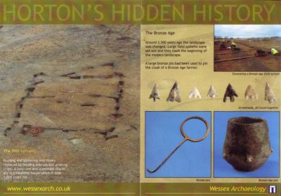 Archaeological Dig At Horton 5000 year old Neolithic House found under former Manor Farm
The Rayner's bought Manor Farm bought for Â£20,000 in 1927 possibly from the Reffells who had owned it in the 1860's
Keywords: J Rayner & Sons